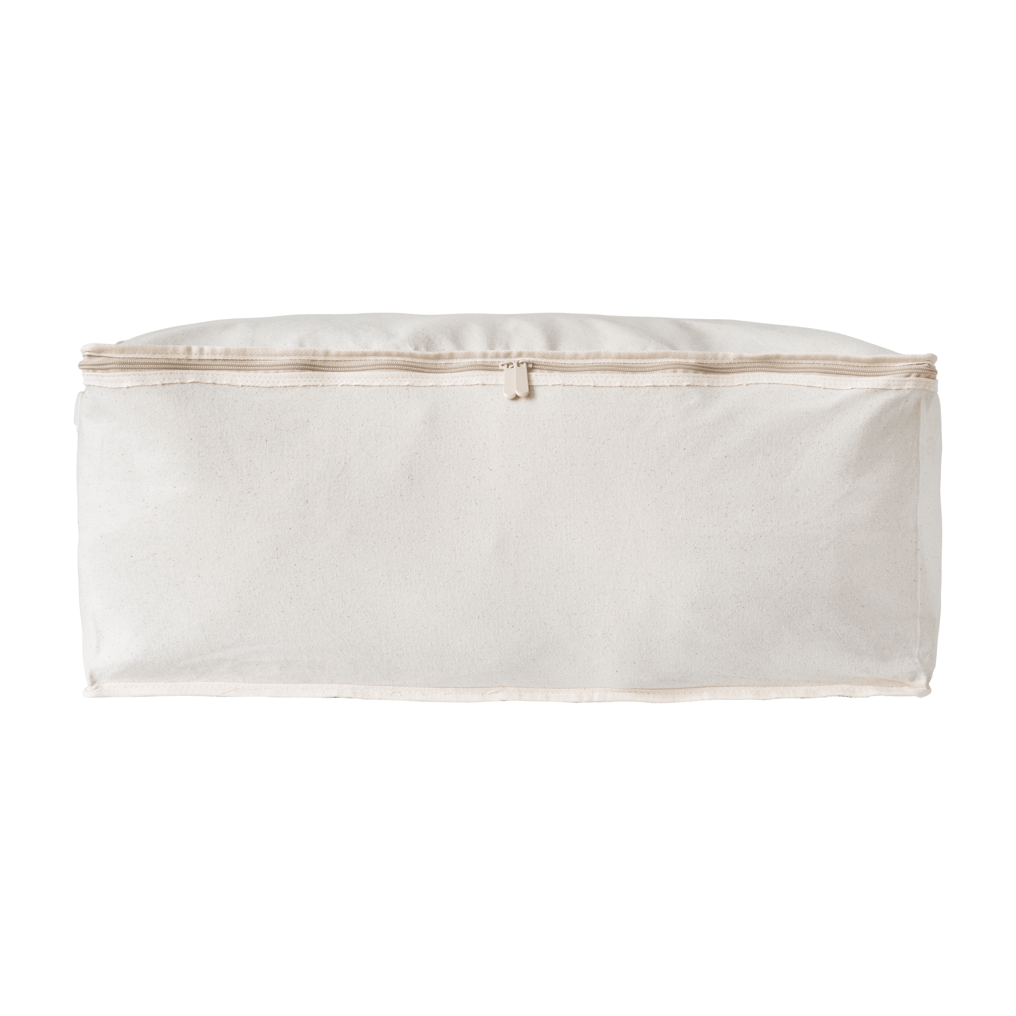 LUSH 10oz Extra Thick Pure Natural Cotton Storage Bags - X-Large - ( Enhanced Zip Line & Extra Thick Handles) - Mycoathangers